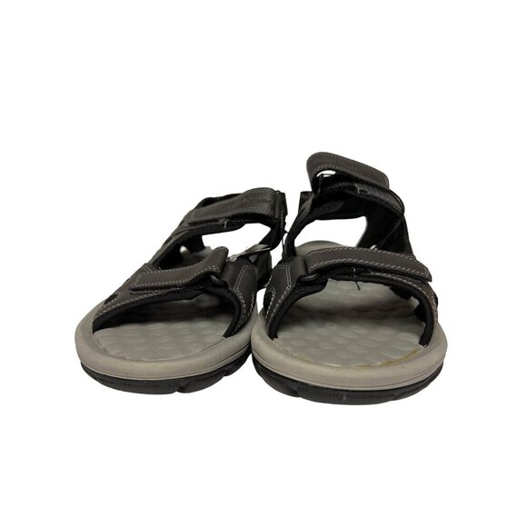 NEW! Eddie Bauer Grafton Hiking Sandal Adjustable Grey Black Men's Size 11 - Picture 3 of 9